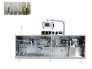 Machine d'emballage sous blister pour produits pharmaceutiques et biens de consommation